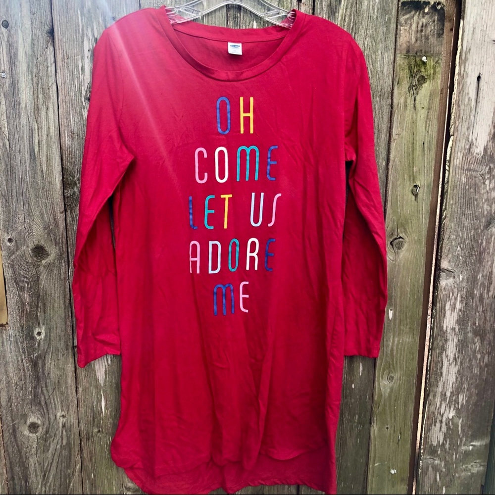 NWOT Christmas gown pajamas
